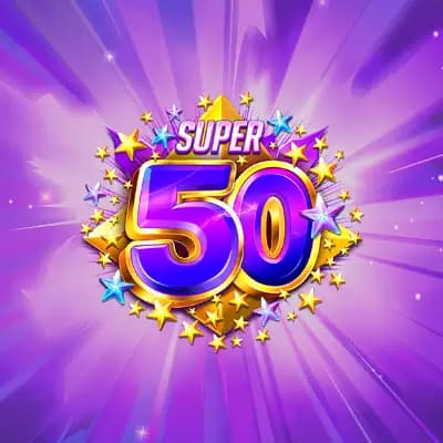 Play Super 50 Stars Slot by Red Rake Gaming
